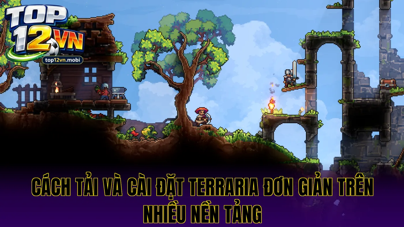 Cách tải và cài đặt Terraria đơn giản trên nhiều nền tảng
