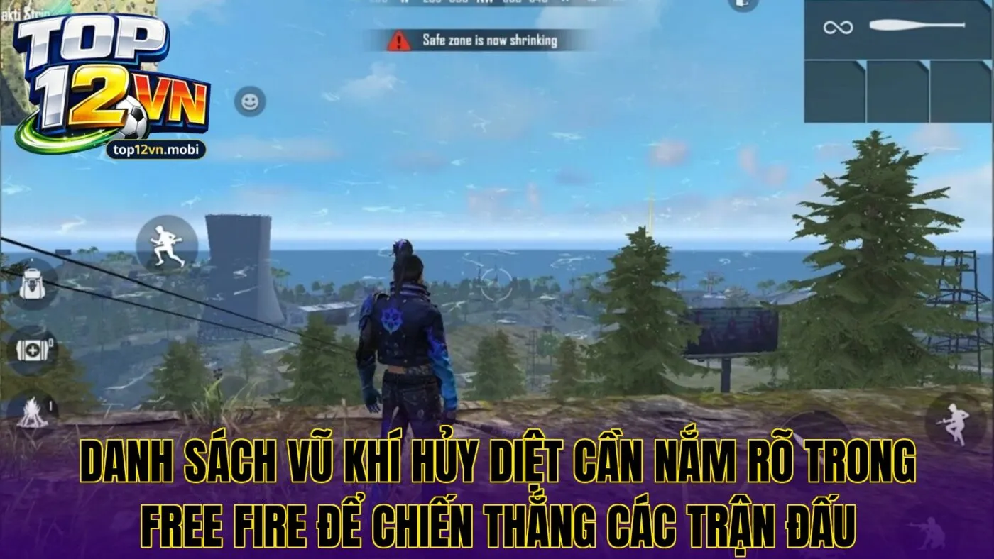 Danh sách vũ khí hủy diệt cần nắm rõ trong Free Fire để chiến thắng các trận đấu