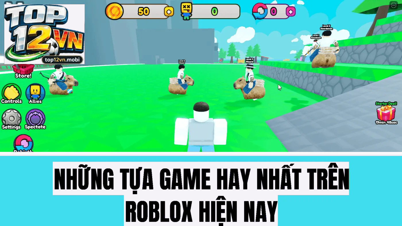 Những tựa game hay nhất trên Roblox hiện nay