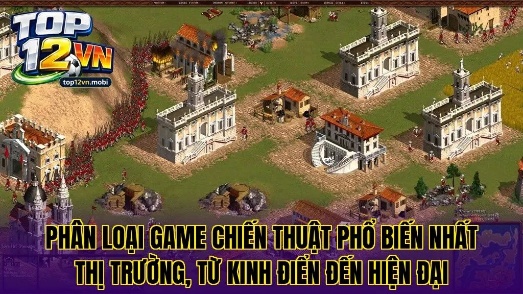 Phân loại game chiến thuật phổ biến nhất thị trường, từ kinh điển đến hiện đại
