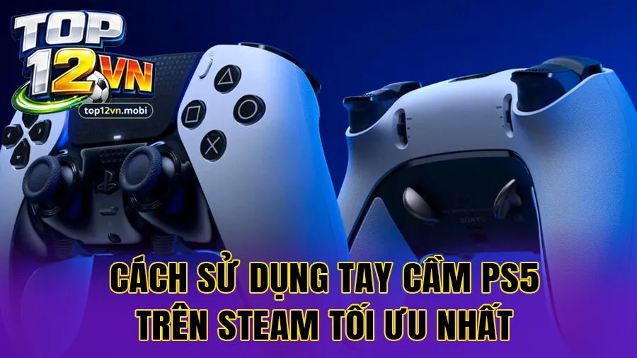 Cách sử dụng tay cầm PS5 trên Steam tối ưu nhất